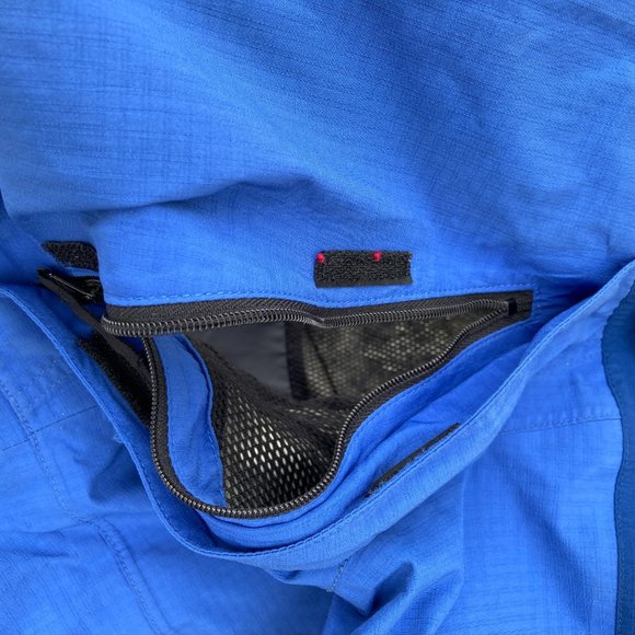 REI Winter Jacket Gore-Tex Womens Blue Black Rain Jacket Ventilation M - Picture 14 of 14